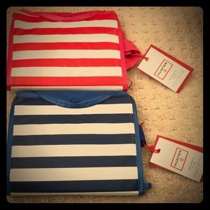 New Hunter for Target reusable totes - red / blue